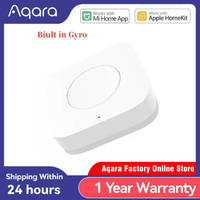 Aqara Smart Wireless Switch Key Biult In Gyro Intelligent Application Zigbee Wifi Remote Control For Xiaomi Mijia Mi Smart Home