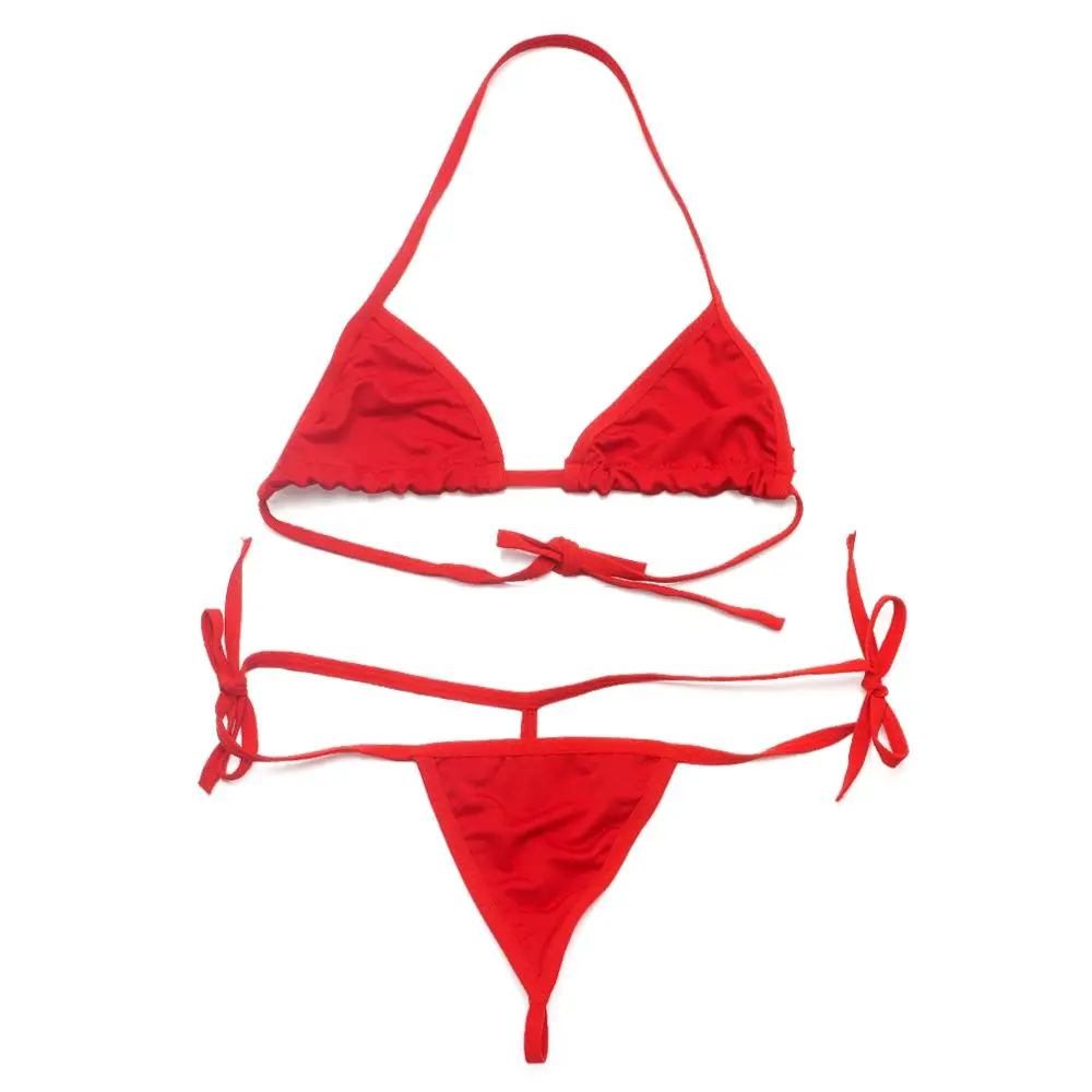 

Woman Adjustable Sexy Backless Bralette Panties Underwear Bra Set