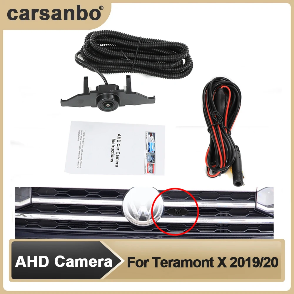 

OEM-камера с обзором спереди AHD для VW Teramont X 2019 2020 HD ночного видения «рыбий глаз» 150 ° Камера системы мониторинга парковки