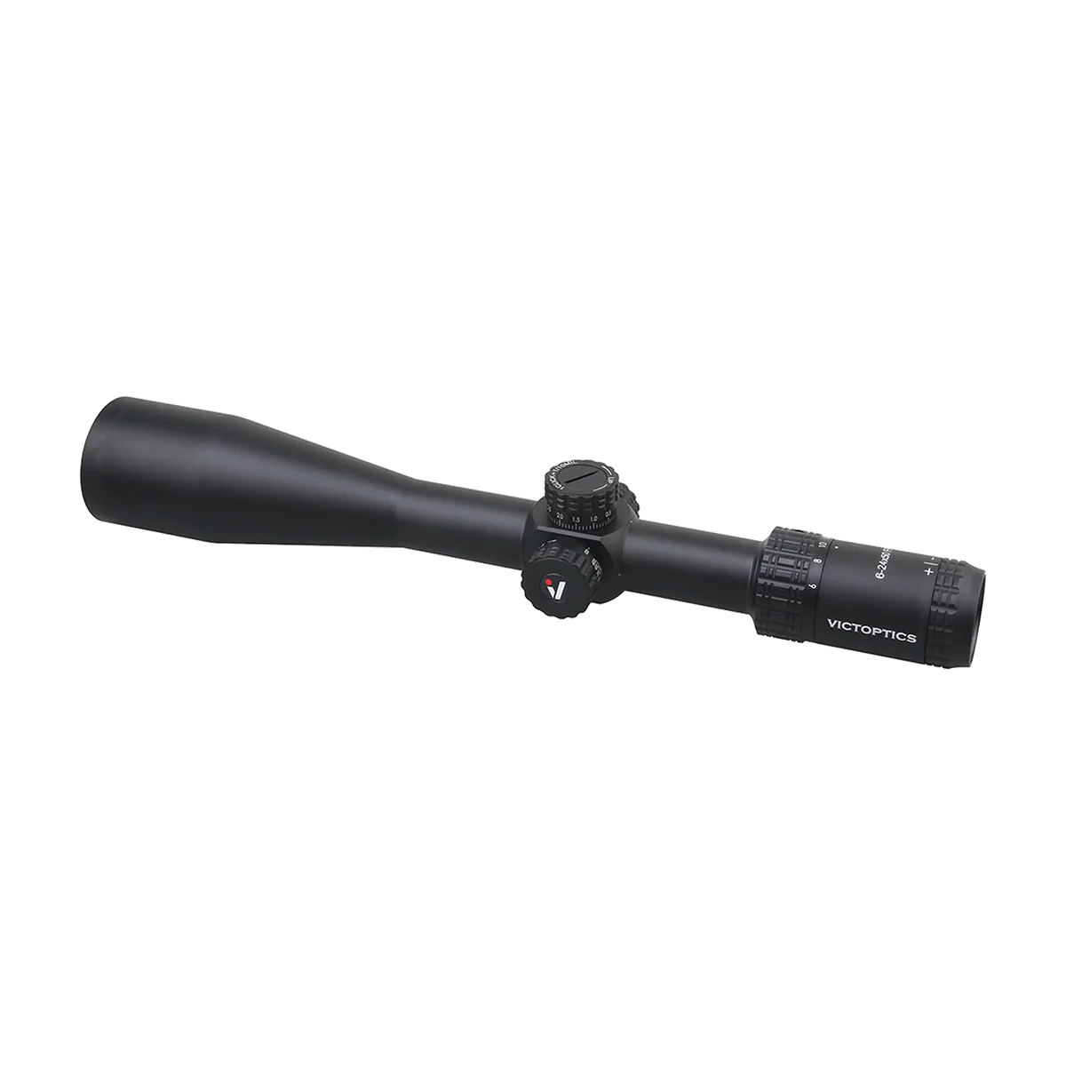 Victoptics S4 6-24X50 FFP Zielfernrohr mit Turret-Lock-Funktion und großem Seitenrad für Luftgewehr-Wettkämpfe und Jagd – Detail 6