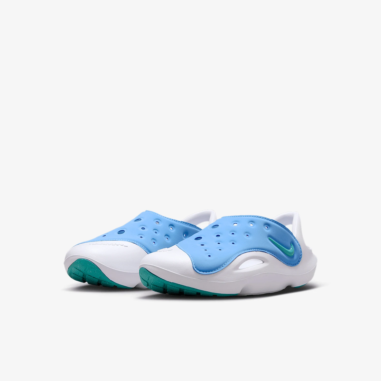 

Детские дышащие сандалии без шнуровки Nike Genuine Aqua Swoosh FN0876-400