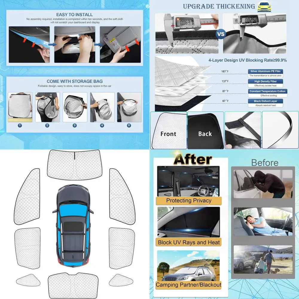 

Солнцезащитные козырьки на все окна для Macan 2014-2024 гг., чехлы на окна автомобиля с УФ-блоком, боковая задняя конфиденциальность, аксессуары для кемпинга и улицы
