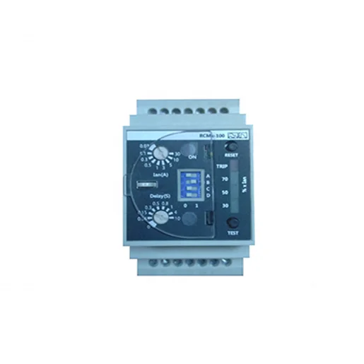 RCMU RCD RCMB-100 Residual Current Monitoring Circuit Breaker A Type DC Earth Leakage Relays Insulation Monitoring