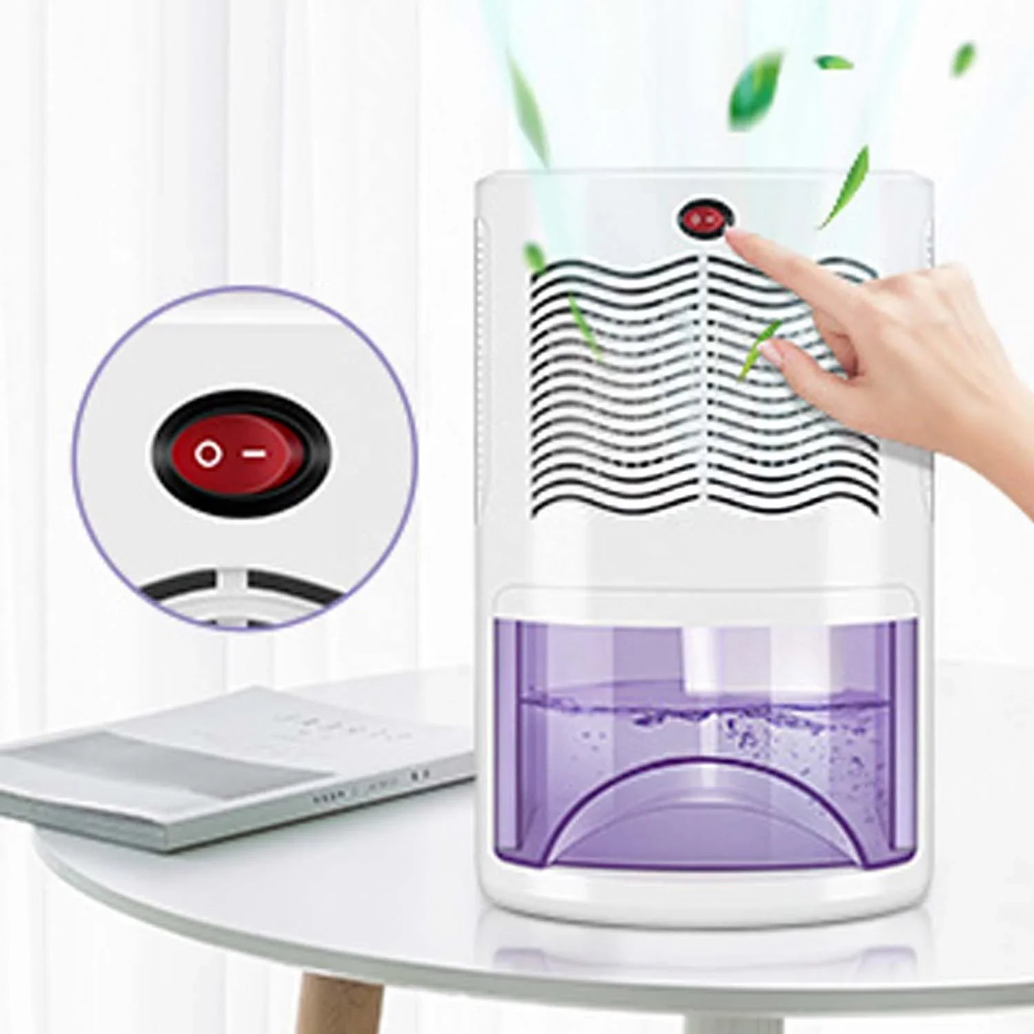 Mini desumidificador portátil Air Cleaner, Novos Produtos, Inovadores, 2024