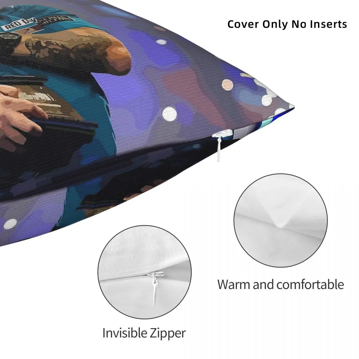 بيتر رايت دارت بطل ساحة المخدة البوليستر الكتان المخملية المطبوعة كسوة وسائد للزينة أريكة مقعد وسادة القضية 18"