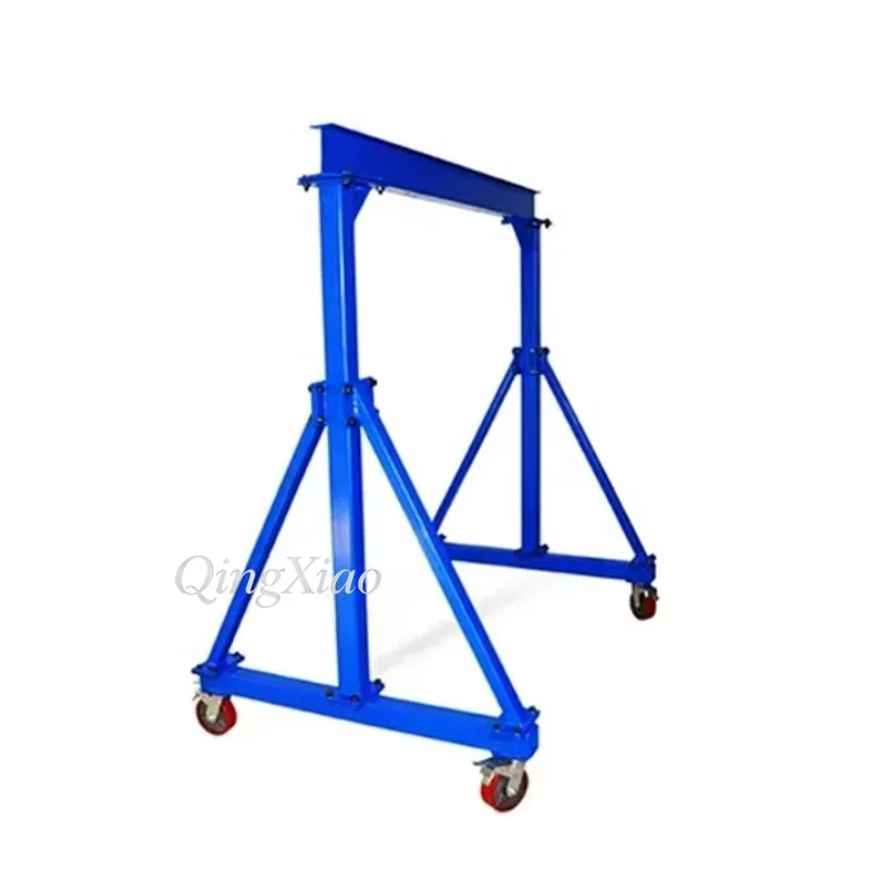 Portable Gantry Crane Simple Compact Structure Small Footprint For Warehouse Cargo And Workpiece Lifting Material Handling Work