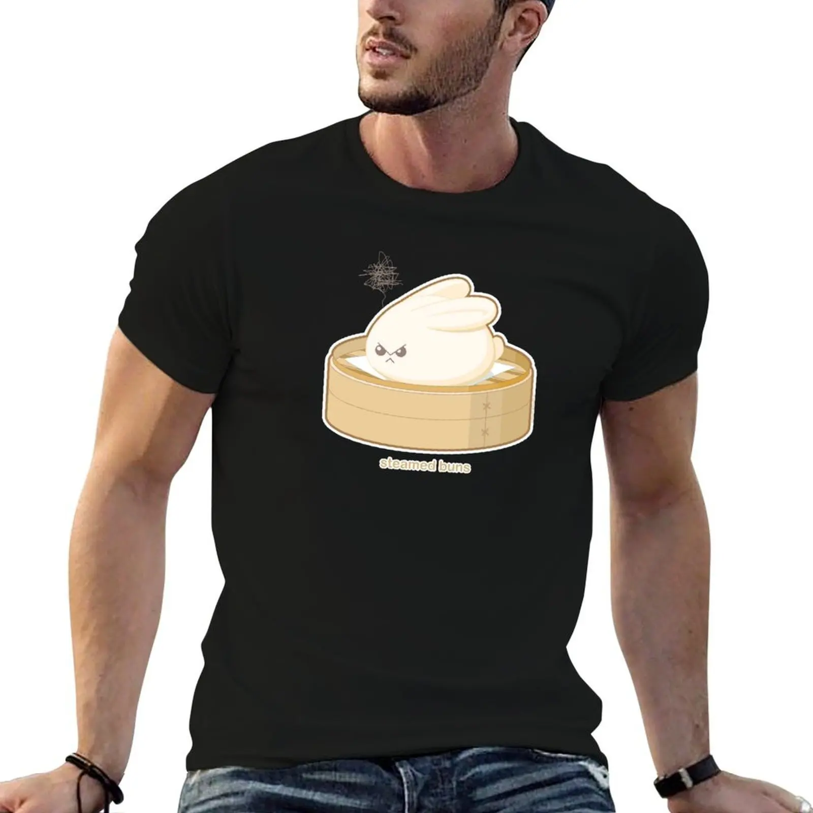 

Steamed Buns T-Shirt anime tshirt t shirts for man graphic tees T-Shirt