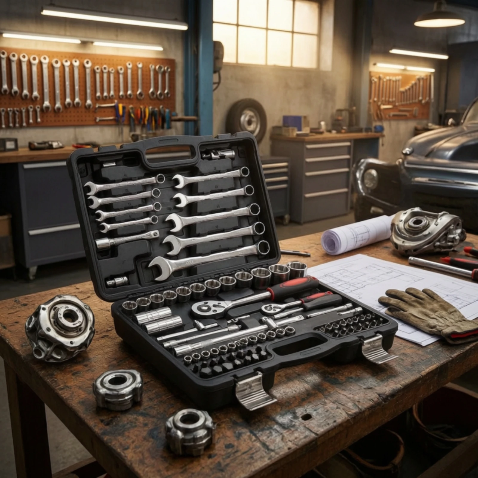 automotive-tool-kit-compact-car-repair-tool-set-socket-set-with-case-travel-friendly-tools-long-lasting-for-garage