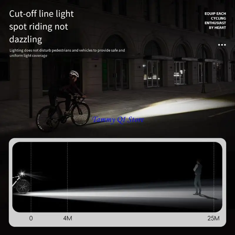 

F1FD 1600 Lumen Bike Light Wireless Remote Cycling Light Bicycles Accessories