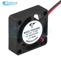 20MM 2010 5V 12V 24V Lüfter Bürstenlosen Motor Fall Fan Ruhigen Fan 2PIN DC Kühler gebläse Kunststoff Fans envio gratis