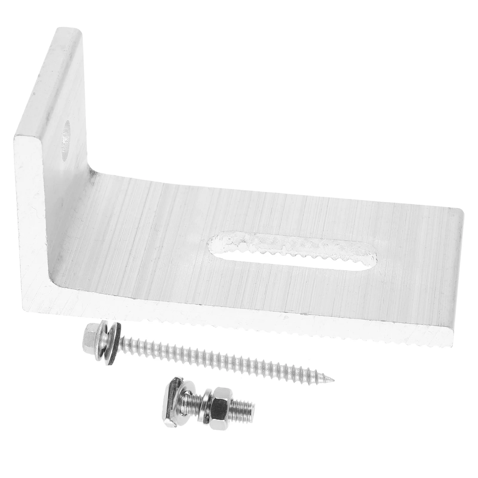 

1Set Solar Panel Photovoltaic Bracket L Shape Aluminum Alloy Mounting Kit for Rv Yacht Boat Roof Solar Panel Brackets