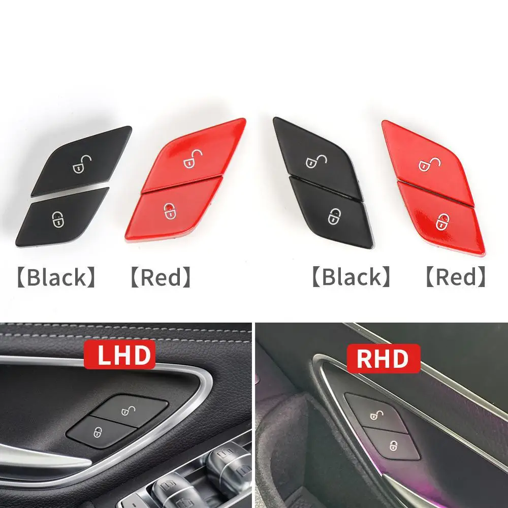 

Central Door Lock Unlock Switch Button Cap Cover for Mercedes Benz C-Class W205 for Mercedes-Benz GLC-Class W253 2059055251