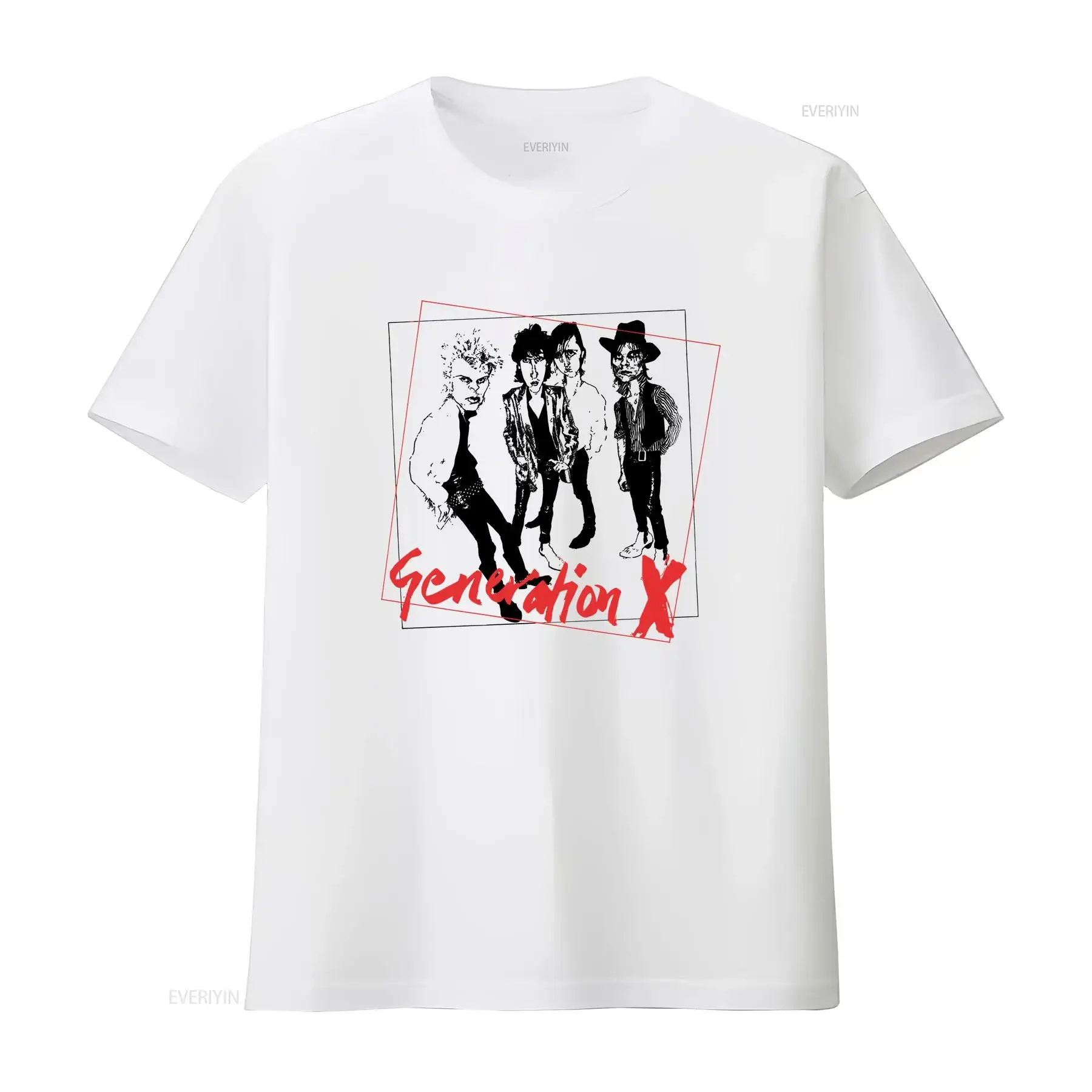 Generation X Billy Idol t shirt Valley of the Dolls vintage Washed Soft streetwear designer clothes Stylish fashion Slightly