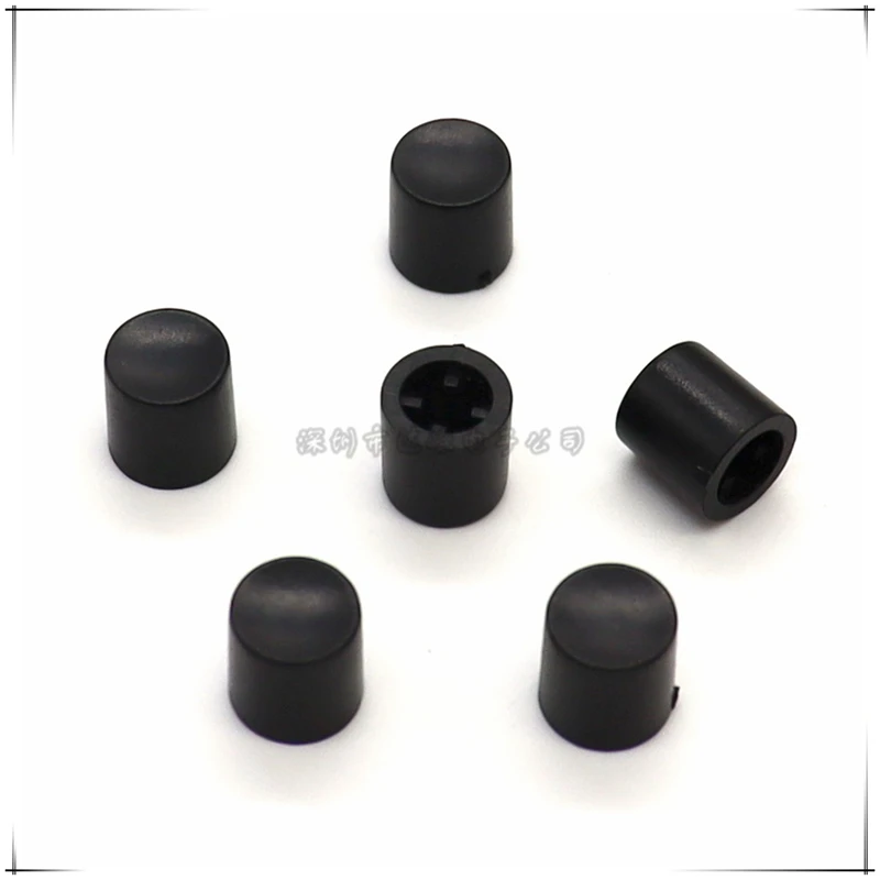 10PCS 8.5×8.5MM Plastic button cap tact Switch cap self-lock Power switch button cap aperture 3.2MM