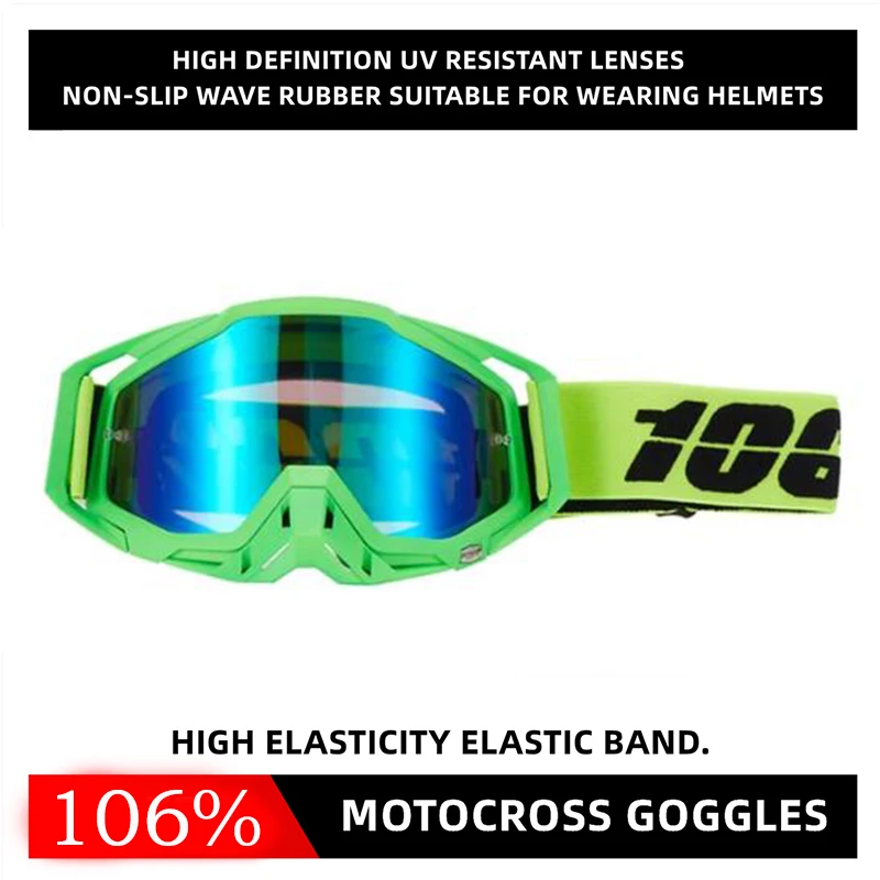 

Lunettes de moto, lunettes de motocross, casque MX Moto D343 Bike RL Ski Sports de plein air Verre Scooter Googles Mask, Hot 100