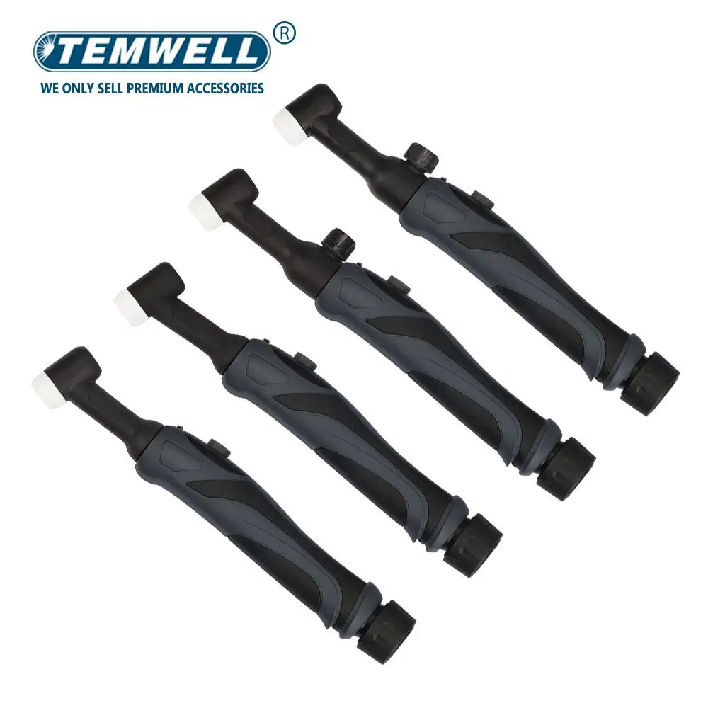 TEWMELL WP26 WP26F WP26V WP26FV Valve Flex Air Cooled Gas Tungsten Arc Welder TIG Torch Body Argon Welding Torch Head GTAW A-200