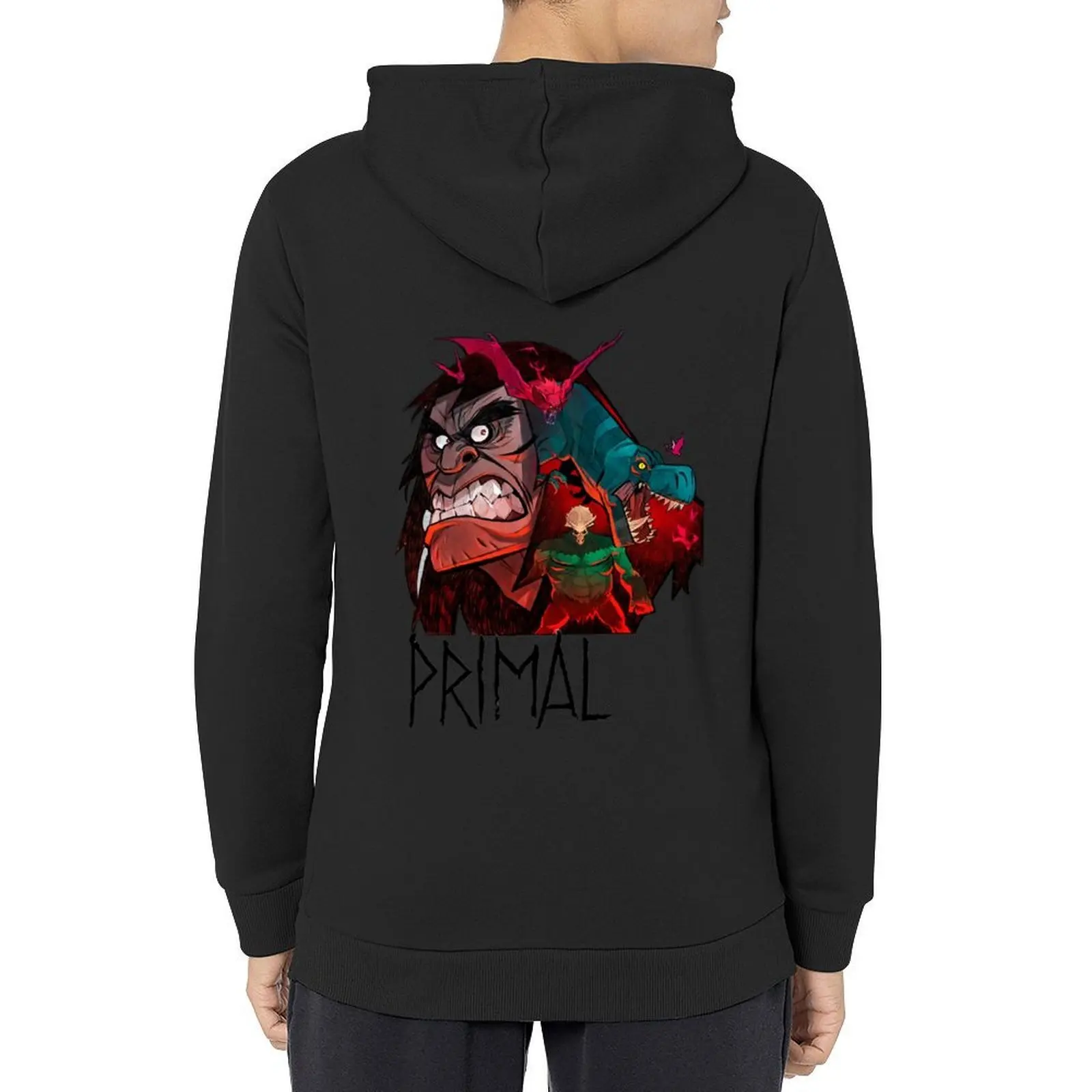 

Genndy Tartakovsky Primal Hoodie korean style clothes anime clothes mens clothes men's hoodie sweatshirt