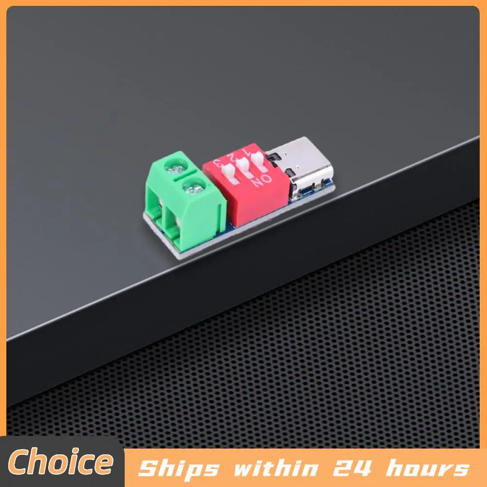 PD Trigger Board Module High Speed Charger Power Delivery Boost Module USB Type-C 100W Voltage Connetor Power Supply Accessories