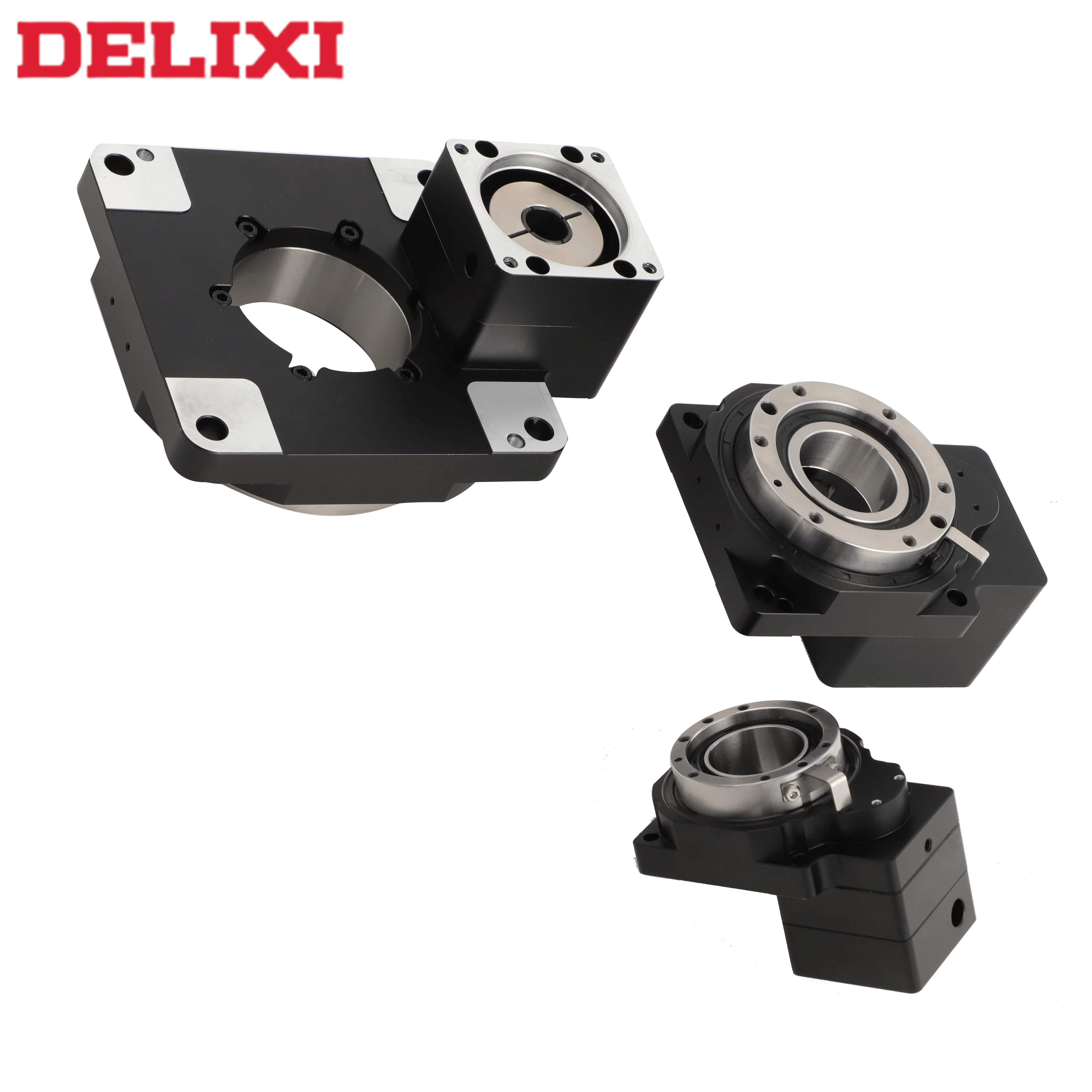 

DELIXI Hollow Rotary Actuators Planetary Reduction Gearbox Diameter Hollow Shaft Rotating Actuator Table