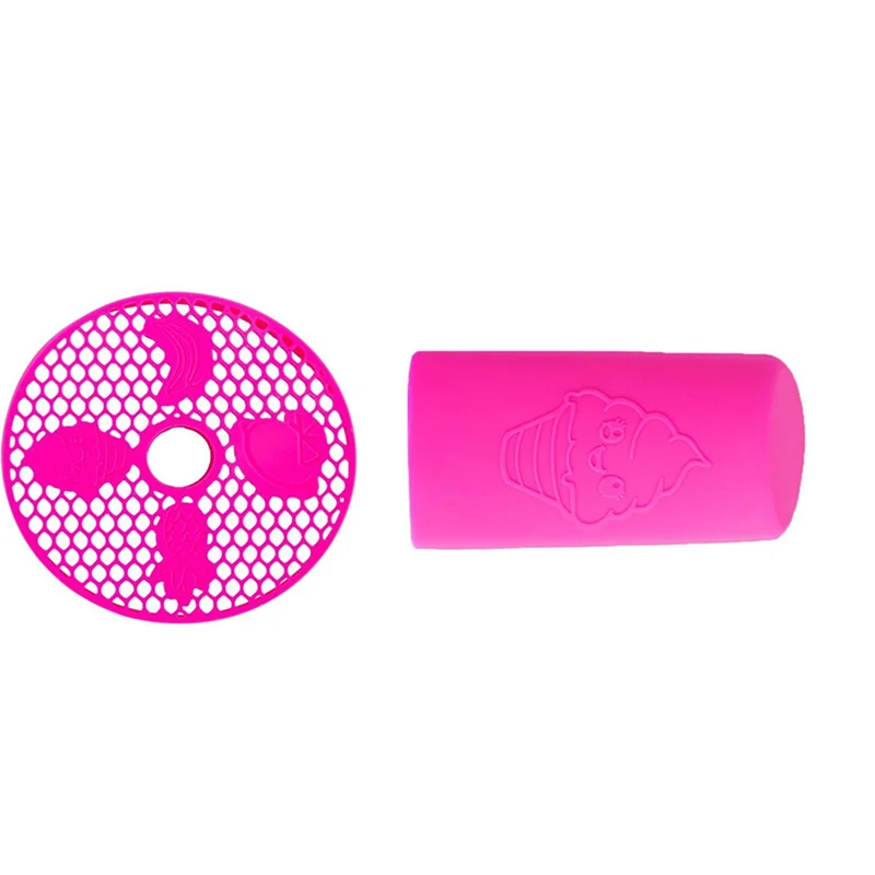 AT28-Handle Cover & Drip Tray Insert For Ninja Slushi Machine FS301/FS300 - Decorate Your Slushie Device-Anti-Slip Design