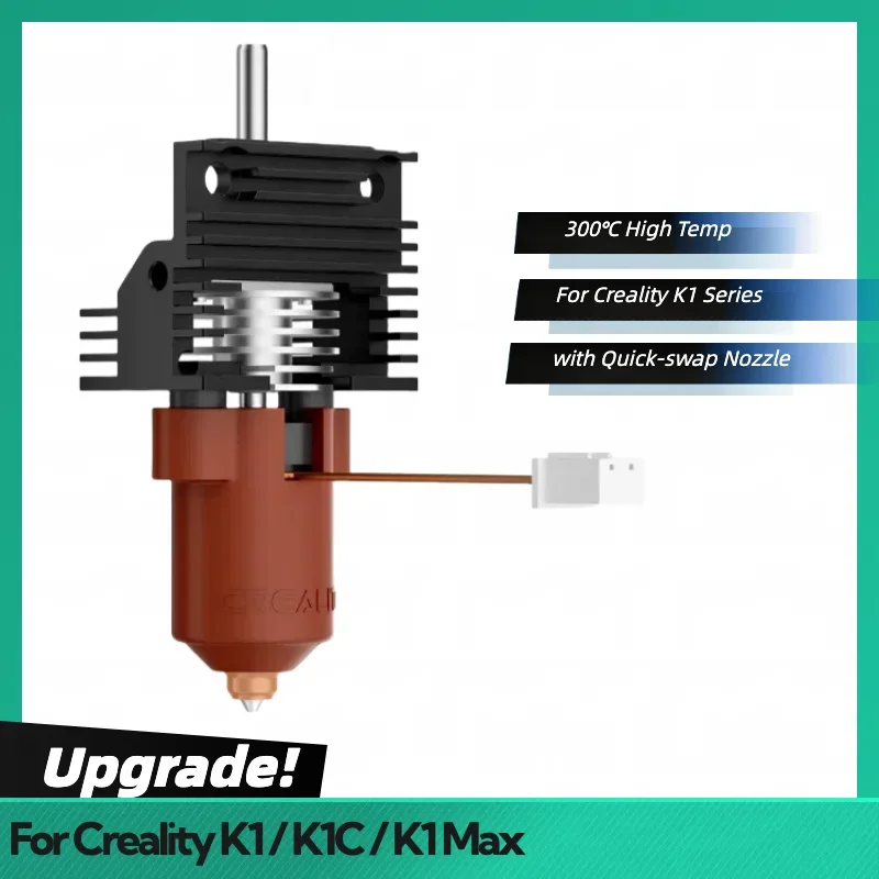 creality-k1c、k1-max用ホットエンドキット（セラミック製ヒートブロック付き）、k1cホットエンドアセンブリキット（クイック交換式ノズルキット付き）、k1c押出機
