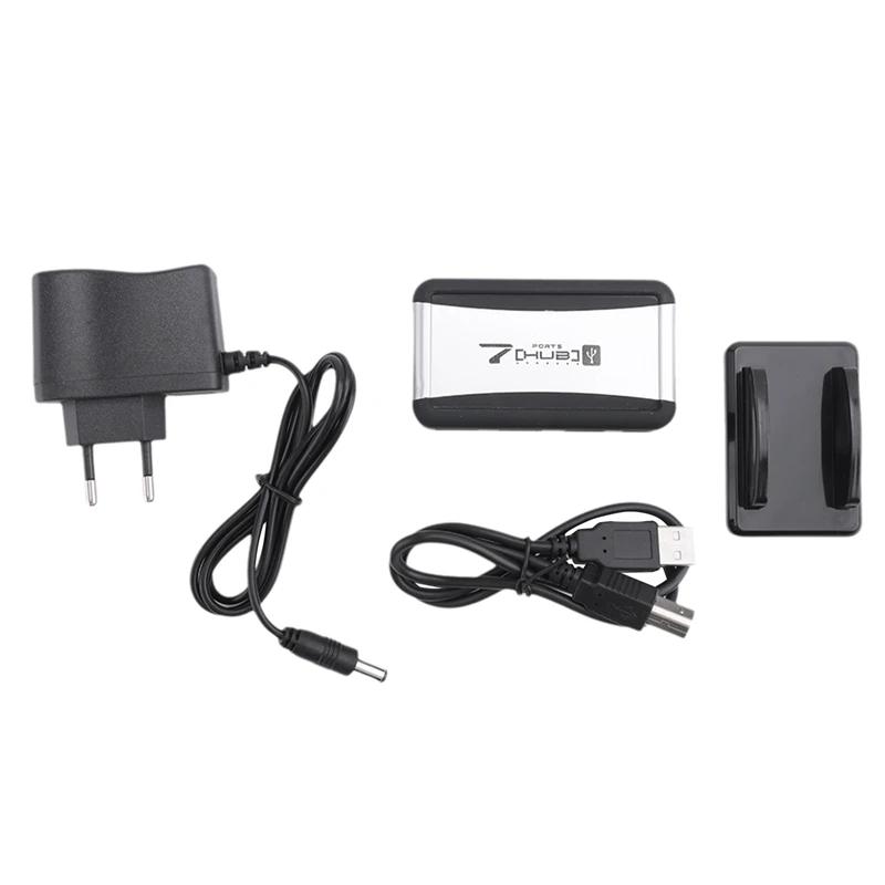 Enchufe europeo, adaptador de corriente externo con ranura para portátil, PC, Mac, en stock, accesorios de computación