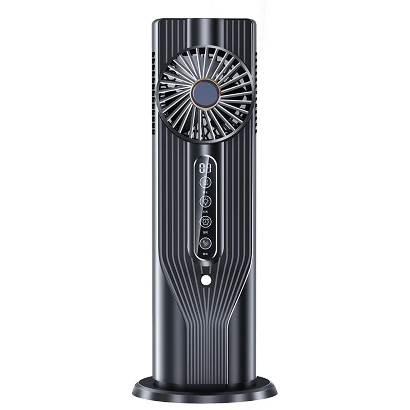 

AC93-Portable Air Cooler Bedroom Tower Fan USB Power Water Cooling Fan Silent Operation Mist Function