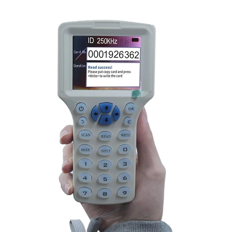 RFID-копировальный аппарат RFID-считыватель, писатель, многочастотный RFID-считыватель карт, декодер смарт-карт для контроля доступа, домашняя безопасность-AAAE