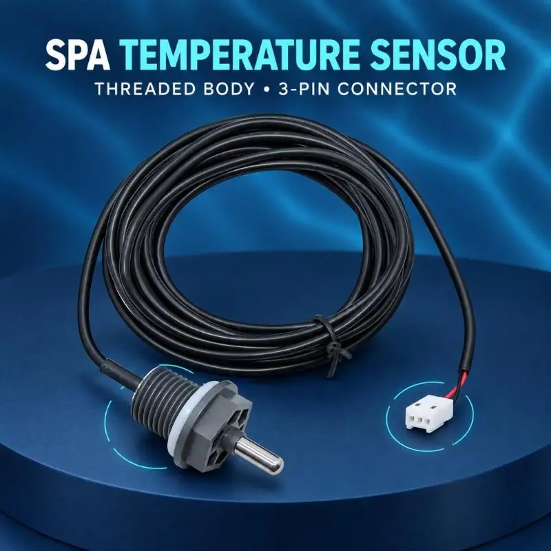 Spa Temperature Measurement Unit 6600-551, Replacing 6600-751 and 6600-533, with Three-Pin Control Board Cable Link and D2RD