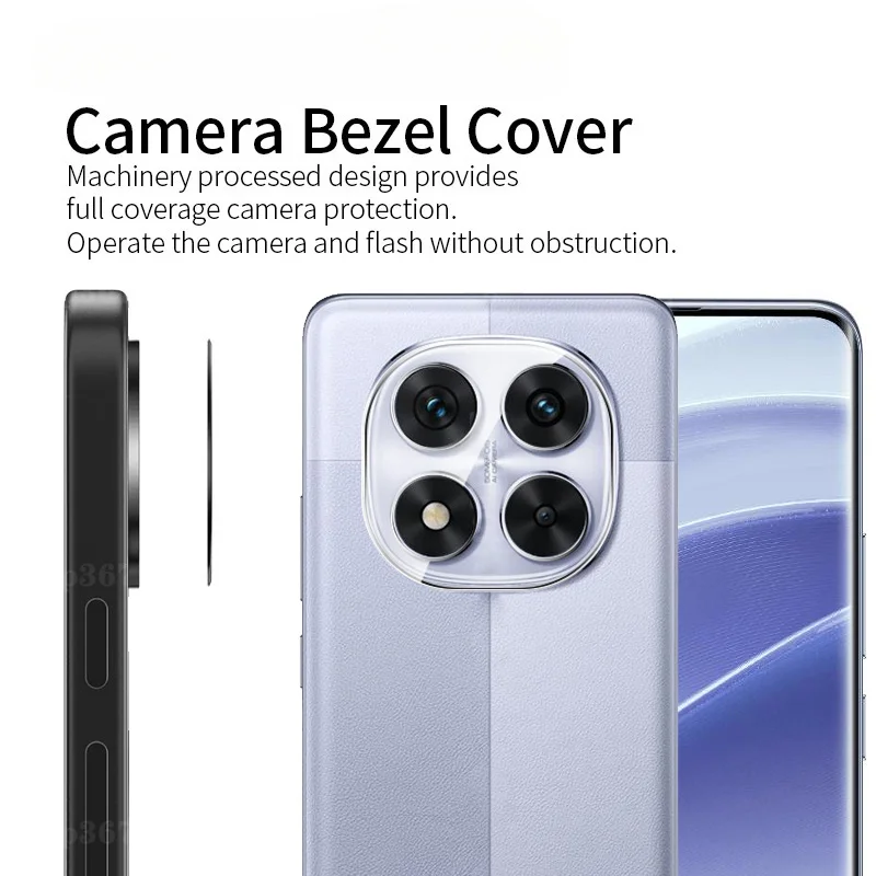 Protector de cámara 3D para Xiaomi Redmi Note 13 Pro 13Pro 13ProPlus 14 14Pro 14pro + Protector de pantalla de lente Note13Pro + vidrio templado