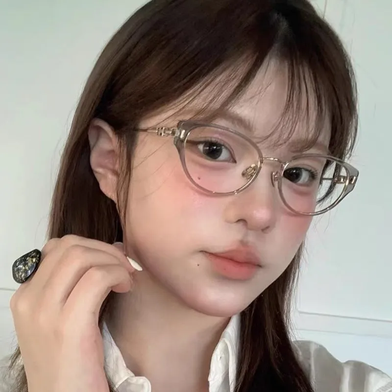 Modische Damen-Lesebrille mit hochauflösender, ultraleichter Retro-Lesebrille gegen Blaulicht