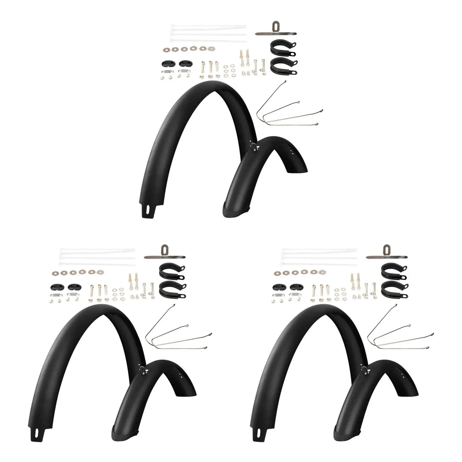 Bicycle Fenders for Rain Widen Front and Rear Mudguard Waterproof against Splashing Water Dust Thicken Mountain Bike Mudguards