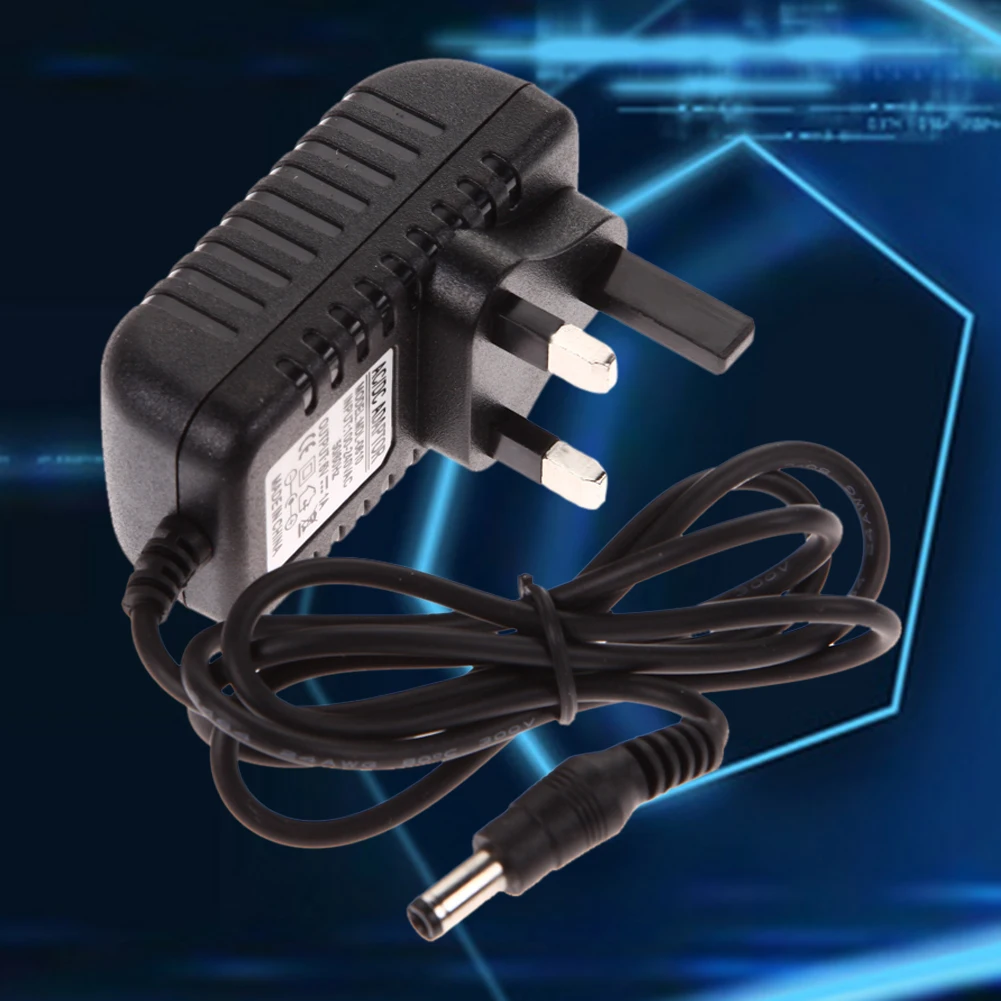 Power Adapter Input AC 100-240V 50-60Hz and Output DC 6V 1A Supply Charger Power Supply Adapter UK Plug Adapter