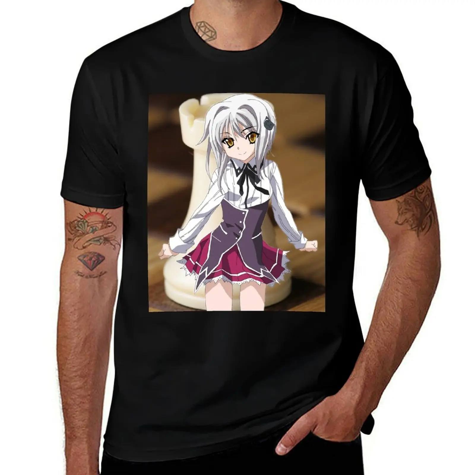 

Koneko - High School DxD T-Shirt Daily Casual Short Sleeve Tee Shirt