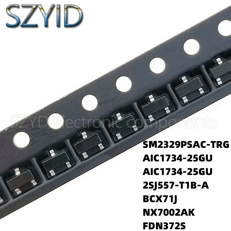 100PCS SOT23 SM2329PSAC-TRG 2SJ557-T1B-A  NX7002AK FDN372S