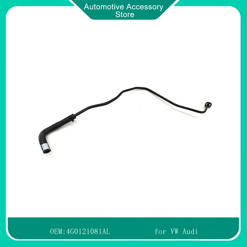 

4G0121081AL Radiator Overflow Hose Cooling-Breather Tube Coolant Pipe for VW Audi A6 A6