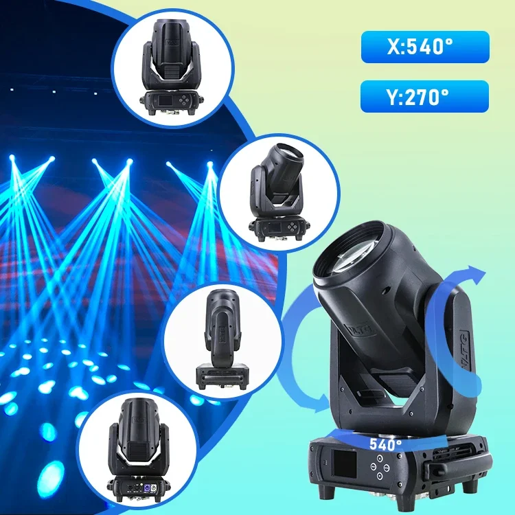 Professional LED Lighting Beam 290  Stage Lyre Light Beam Moving Head Lights for Theater Events Wedding