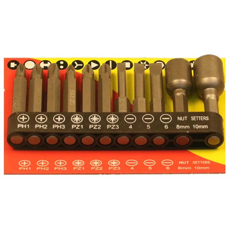 

Набор отверток из 11 предметов, комбинированный набор отверток с плоским крестом, электрическая дрель с Микки Маусом, ударная дрель, отвертка