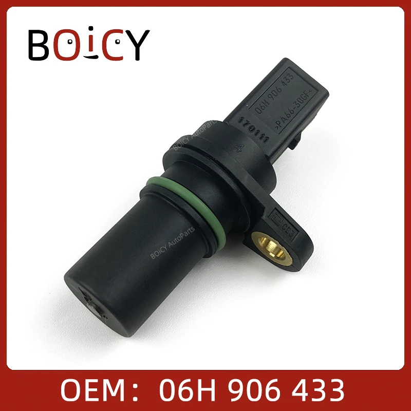 BOICY Crankshaft Position Sensor for Beetle Tiguan Passat CC Sharan Golf Polo A3 A4 A5 A6 A7 Q3 Q5 TT/TTS 06H906433 06H 906 433