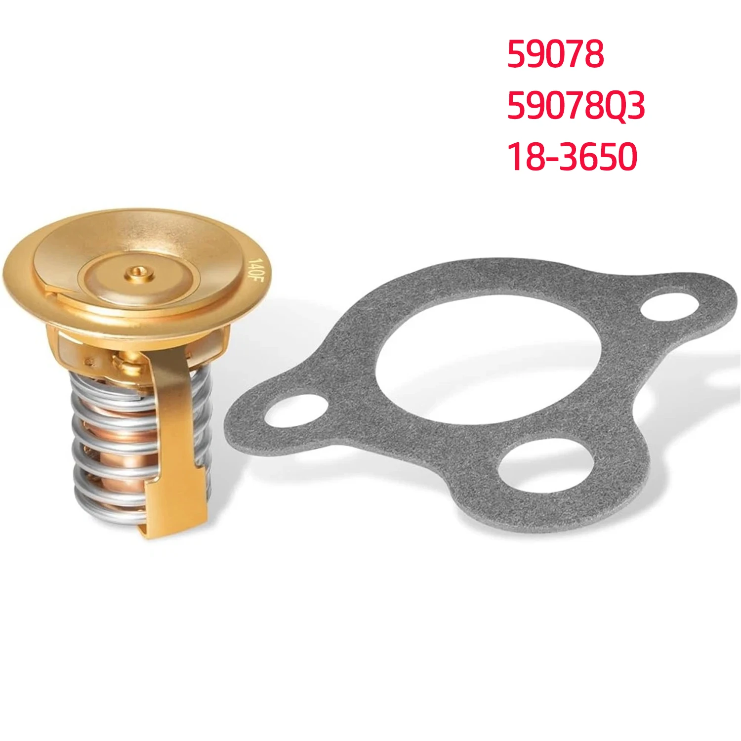 

Комплект термостатов ESUYA 18-3650 для лодок (2 шт./компл.) подходит для Mercury Marine Mercruiser 2.5 и 3.0, заменяет 59078, 59078Q3, 18-3650