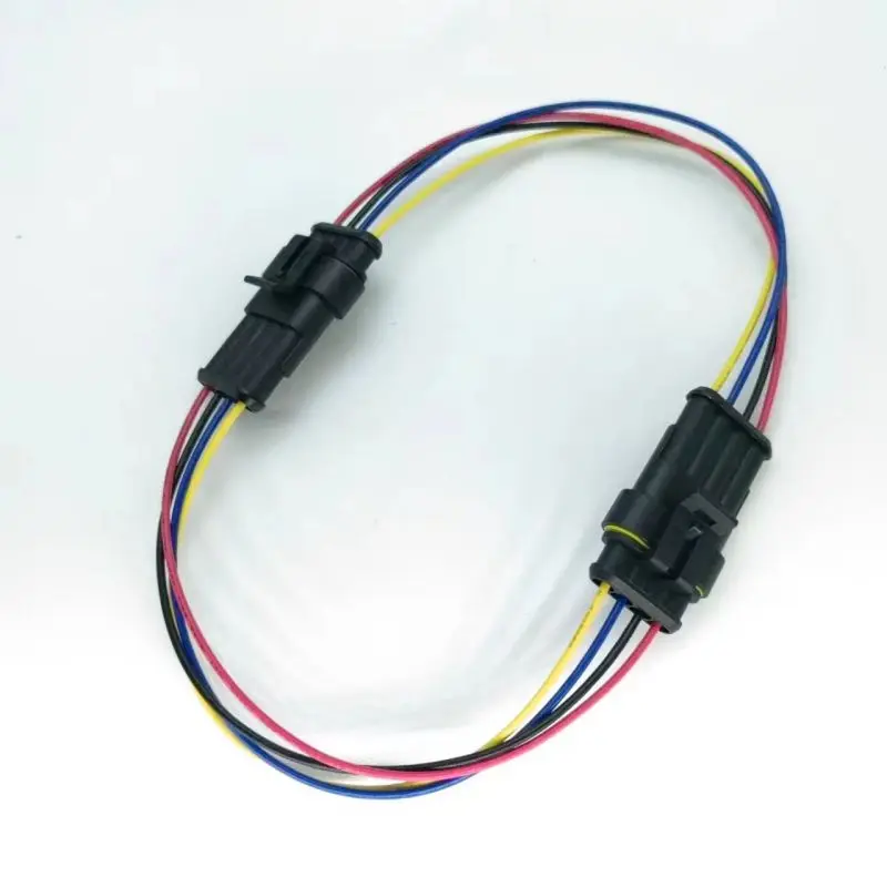 Conector impermeável rápido Cabo de Extensão, Dustproof Conector Do Carro, Tomada, 1 Pin, 2 Pin, 3 Pin, 4 Pin, 5 Pin, 6 Pin