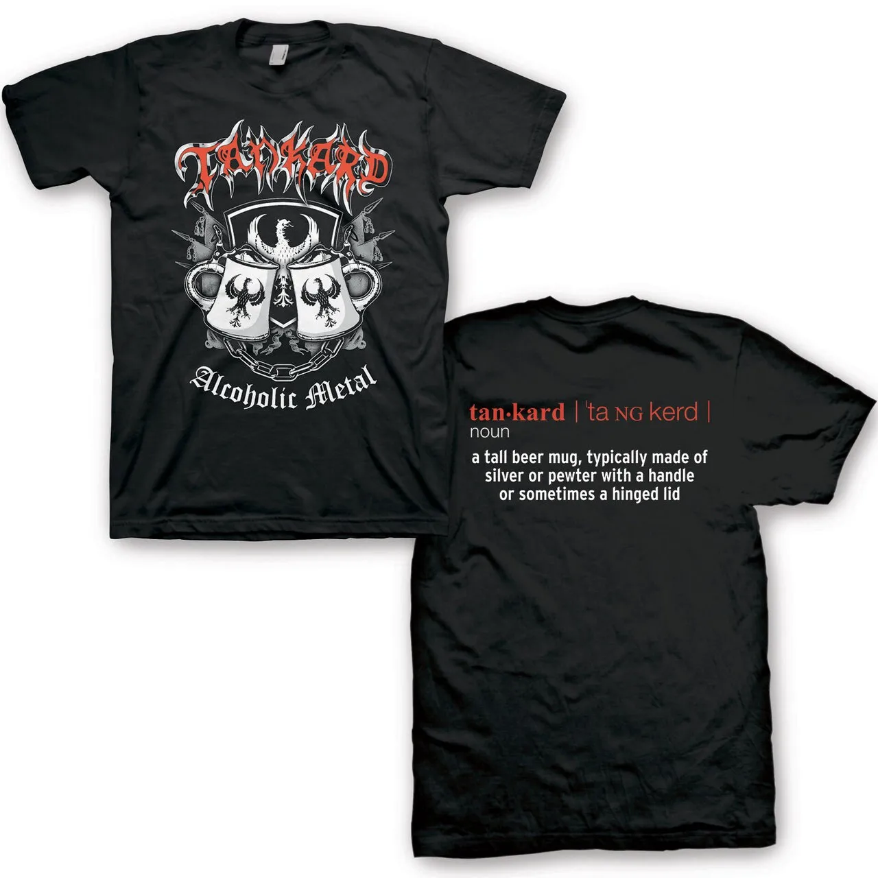 

Футболка Tankard Alcoholic Metal