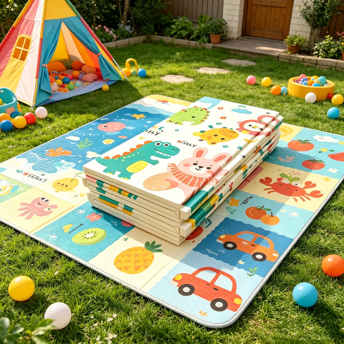

New Foldable Baby Foam Play Mats 180cm X100cm Playmat Floor Mats Carpet XPE Mats Floor Crawling Rugs Mat Baby Mat Gift for Kids