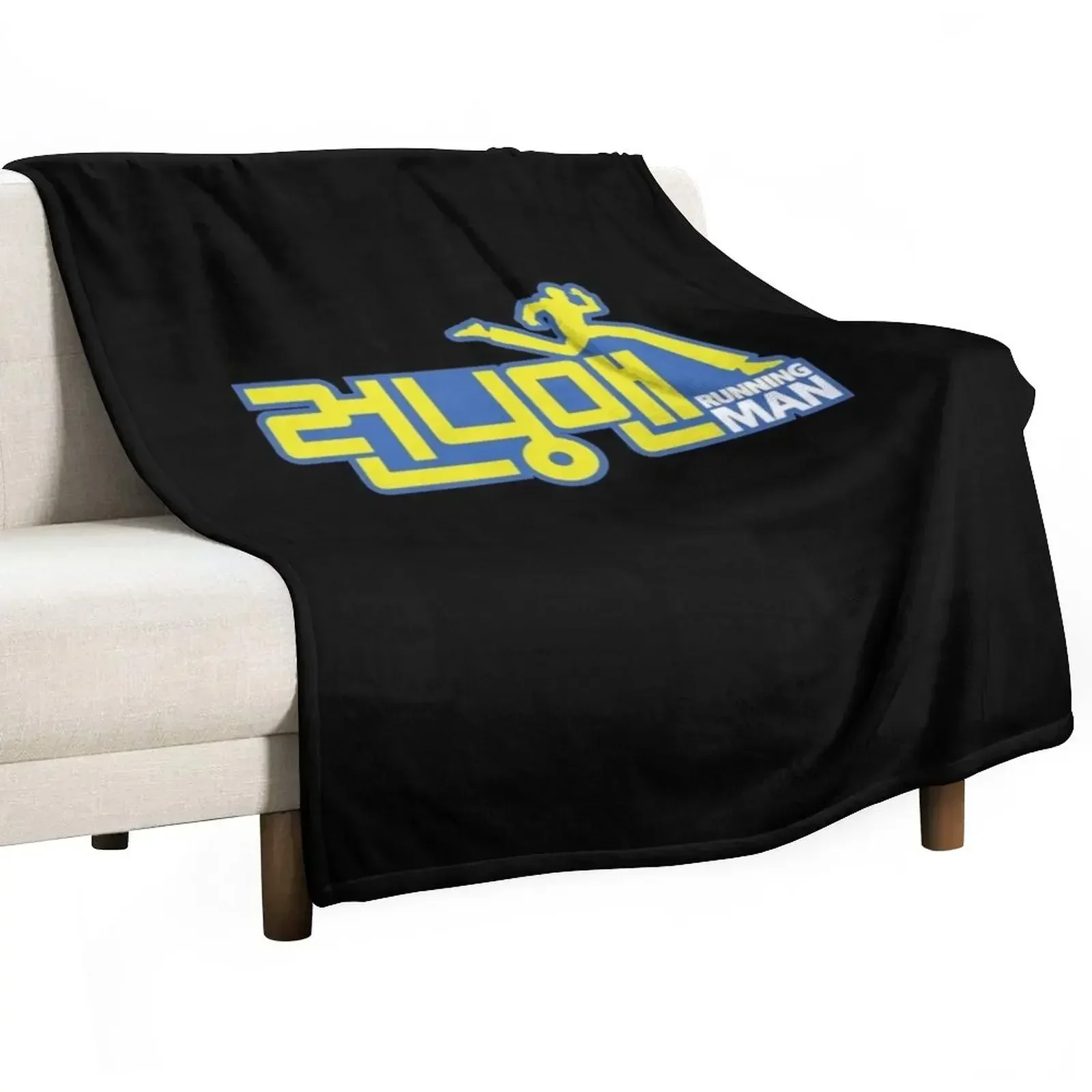 Running man - korean show Throw Blanket Soft Big blankets ands wednesday sofa bed Blankets