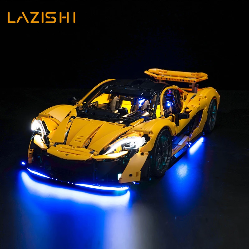 Lazishi-Ensemble d'éclairage LED, adapté pour McLaren, série 42172™Décennie s de construction (y compris les accessoires d'éclairage seulement)