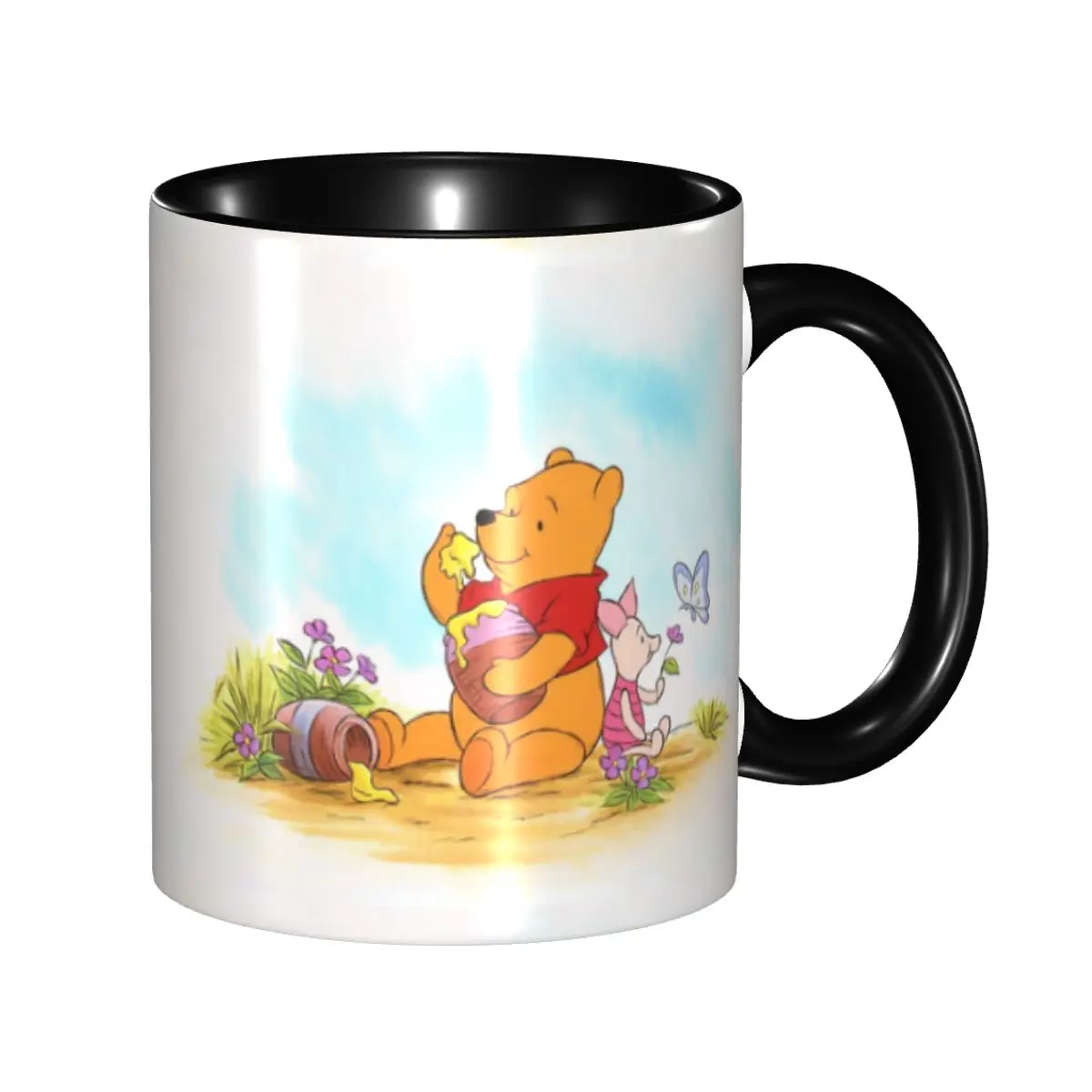 

Winnie The Pooh Coffee Mug DIY Personalized Ceramic Mug Cup Creative Present