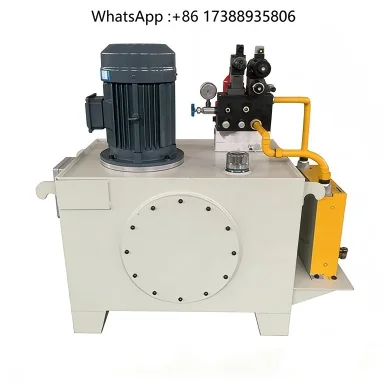 Industrial Non-Standard Hydraulic System Custom Hydraulic Power Unit One-Stop Solution with Hydraulic Cylinder