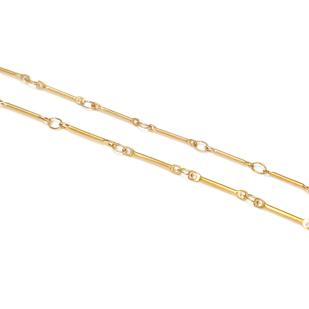 1 Meter lange Edelstahlketten für DIY-Bastelarbeiten, Schmuckherstellung, Ohrringe, handgemachte Halsketten, Armbänder, Material im Großhandel – Detail 4
