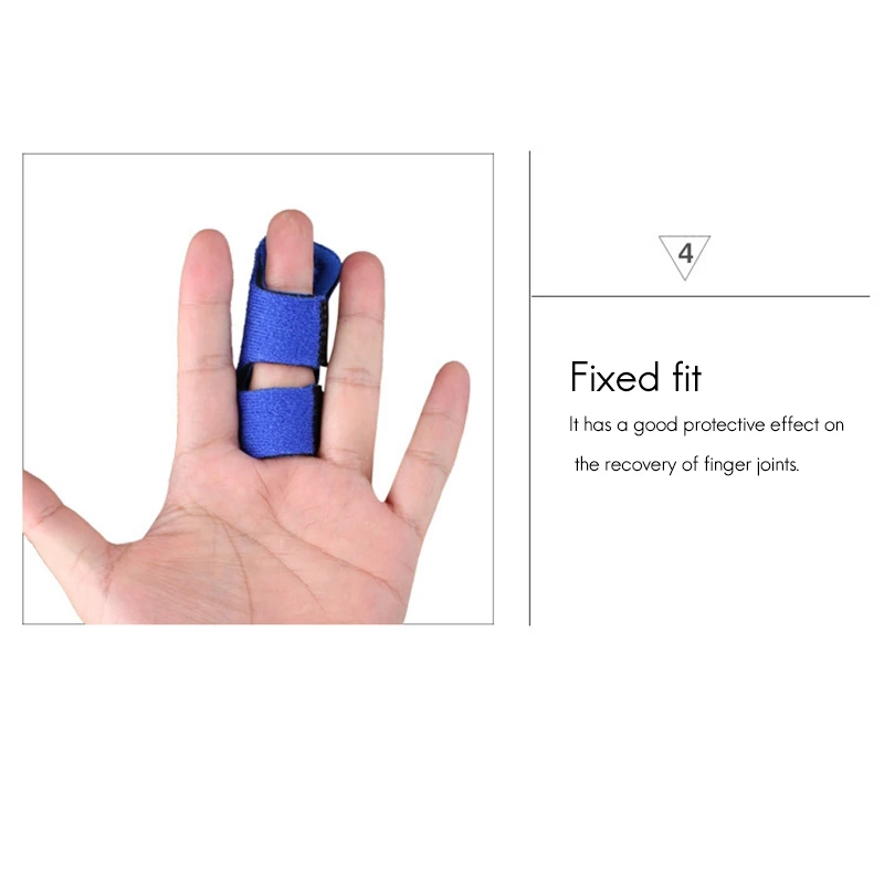 4 pçs dedo gatilho tala alívio da dor gatilho dedo fixação tala para dedo quebrado dedo mindinho artrite ferida