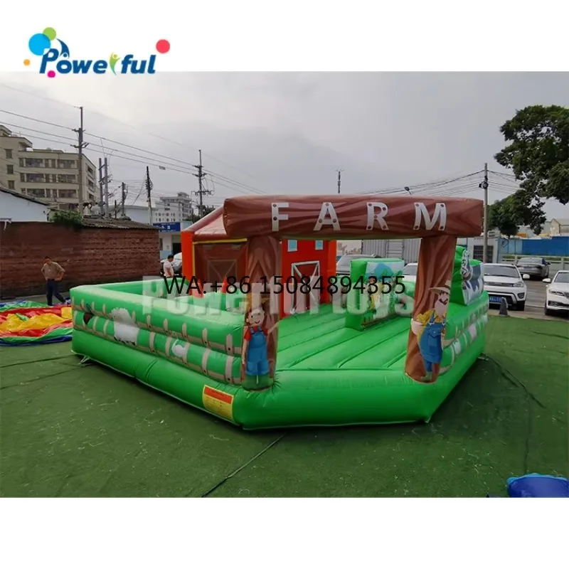 Factory Wholesale Jumping Inflatable Castle Inflatable Farm Theme Park